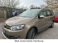 Gebraucht VW Sharan Highline 177 PS (130 kW) 2019 Pyramid gold Van / Kleinbus