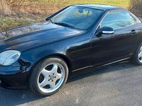 Gebraucht Mercedes SLK320 218 PS (160 kW) 2001 Schwarz Cabrio