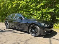 Gebraucht BMW 316 116 PS (85 kW) 2018 Schwarz Kombi