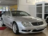 Gebraucht Mercedes SL500 AMG line 306 PS (225 kW) 2002 Silber Cabrio