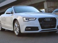 Gebraucht Audi A5 Cabriolet S-Line 218 PS (160 kW) 2016 Gletscherweiß metallic Cabrio