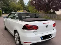 Gebraucht VW Golf Cabriolet 105 PS (77 kW) 2012 Weiß Cabrio
