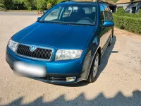 Gebraucht Skoda Fabia 75 PS (55 kW) 2003 Blau Kombi