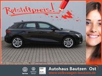 Gebraucht Audi A3 Advanced 150 PS (110 kW) 2024 Schwarz Limousine