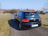 Gebraucht VW Golf VI Trendline 80 PS (58 kW) 2009 Schwarz Kleinwagen