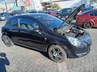 Gebraucht Opel Corsa Edition 69 PS (50 kW) 2010 Saphirschwarz mineraleffekt Kleinwagen