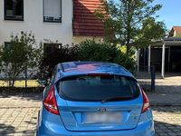 Gebraucht Ford Fiesta 60 PS (44 kW) 2009 Blau Kleinwagen