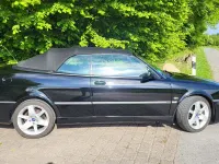 Gebraucht Saab 9-3 Cabriolet 185 PS (136 kW) 2003 Schwarz Cabrio