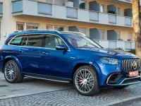 Gebraucht Mercedes GLS63 AMG AMG 612 PS (450 kW) 2021 Blau SUV