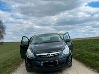 Gebraucht Opel Corsa 85 PS (62 kW) 2012 Schwarz Kleinwagen