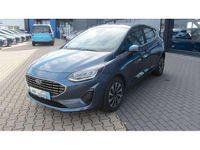 Gebraucht Ford Fiesta Titanium 125 PS (91 kW) 2023 Chromablau metallic Kleinwagen