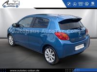 Gebraucht Mitsubishi Space Star 80 PS (58 kW) 2014 Blau Kleinwagen
