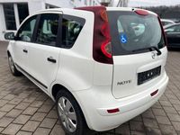 Gebraucht Nissan Note Visia 88 PS (64 kW) 2012 Weiß Kleinwagen