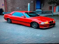 Gebraucht BMW 320 Cabriolet 150 PS (110 kW) 1997 Rot Cabrio