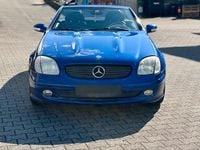 Gebraucht Mercedes SLK200 170 PS (125 kW) 2000 Blau Cabrio