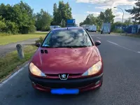 Gebraucht Peugeot 206 75 PS (55 kW) 1998 Rot Kleinwagen