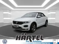 Gebraucht VW T-Roc Cabriolet R-line 150 PS (110 kW) 2021 Pure white, solid Cabrio