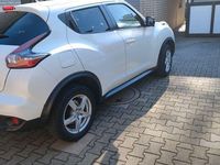 Gebraucht Nissan Juke Acenta 116 PS (85 kW) 2015 Weiß SUV