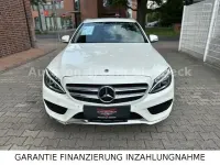 Gebraucht Mercedes C220 AMG line 170 PS (125 kW) 2018 Weiß Limousine