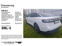 Gebraucht VW ID.7 Pro 210 kW (286 PS) 2023 Gletscherweiß metallic (metallic) Kleinwagen