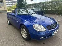 Gebraucht Mercedes SLK200 136 PS (100 kW) 1997 Blau Cabrio