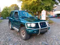 Gebraucht Mitsubishi Pajero 115 PS (84 kW) 2003 Grün SUV