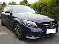 Gebraucht Mercedes C200 184 PS (135 kW) 2019 Blau Kombi