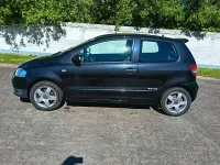 Gebraucht VW Fox 75 PS (55 kW) 2010 Schwarz Kleinwagen