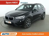 Gebraucht BMW X1 Sport Line 192 PS (141 kW) 2016 Saphirschwarz SUV