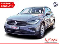 Gebraucht VW Tiguan Active 131 PS (96 kW) 2022 Mondsteingrau SUV