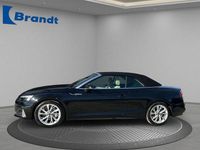 Gebraucht Audi A5 Cabriolet Advanced Plus 204 PS (150 kW) 2023 Mythosschwarz metallic/verdeck schwarz (metallic) Cabrio