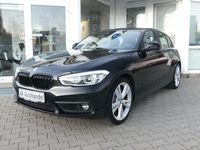 Gebraucht BMW 120 Advantage 190 PS (139 kW) 2017 Schwarz Kleinwagen