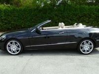 Second-hand Mercedes E350 252 CP (185 kW) 2013 Negru Cabrio