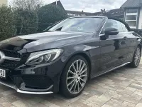 Gebraucht Mercedes C250 AMG line 211 PS (155 kW) 2018 Schwarz Cabrio