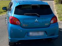 Gebraucht Mitsubishi Space Star 80 PS (58 kW) 2013 Blau Van / Kleinbus