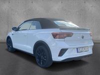 Gebraucht VW T-Roc Cabriolet R-line 150 PS (110 kW) 2024 Weiss Cabrio
