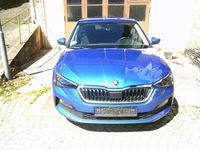 Gebraucht Skoda Scala Drive 116 PS (85 kW) 2020 Raceblau metallic Kleinwagen