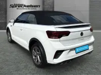 Gebraucht VW T-Roc Cabriolet R-line 150 PS (110 kW) 2025 Weiß Cabrio