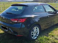 Gebraucht Seat Leon Style 110 PS (80 kW) 2014 Schwarz Coupé