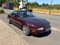 Gebraucht Mazda MX5 Cosmo 90 PS (66 kW) 1996 Rot Cabrio
