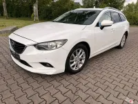 Używany Mazda 6 Prime-Line 150 KM (110 kW) 2013 Biały Kombi