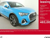 Gebraucht Audi Q3 Sportback S-Line 245 PS (180 kW) 2022 Blau SUV