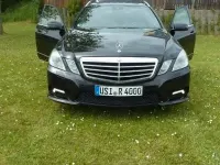 Używany Mercedes E350 Avantgarde 231 KM (169 kW) 2010 Czarny Sedan/Limuzyna