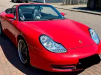 Gebraucht Porsche 911 Carrera Cabriolet 300 PS (220 kW) 1999 Rot Cabrio