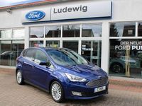 Gebraucht Ford C-MAX Titanium 125 PS (91 kW) 2017 Blau Van / Kleinbus