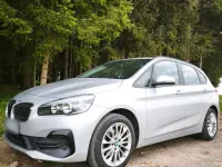 Gebraucht BMW 216 Active Tourer 116 PS (85 kW) 2018 Silber Van / Kleinbus