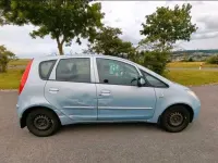 Gebraucht Mitsubishi Colt Invite 95 PS (69 kW) 2004 Silber Kleinwagen