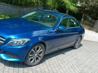 Gebraucht Mercedes C200 184 PS (135 kW) 2016 Blau Limousine