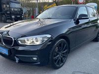Gebraucht BMW 118 Advantage 136 PS (100 kW) 2018 Schwarz Kleinwagen