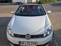Gebraucht VW Golf Cabriolet 105 PS (77 kW) 2012 Weiß Cabrio